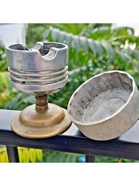 Piston Ashtray Automotive Gare Lid Rare Vintage Napa Motorcraft Fram Baldwin USA